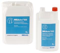 - 1) 1) MELAdes 801 l Drill bit disinfection MELAdes 801 is a ready-to-use combination product for the disinfection and cleaning of dental drill bits and other rotating precision