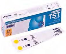 Strips x 100 (200 tests) 9799735 *9799735* Class 6 Indicator Tests DENTISAN To ensure correct sterilisation conditions have reached packaged