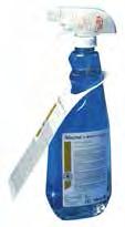 surface disinfectant with lemon fragrance. Alcohol based, aldehyde-free.