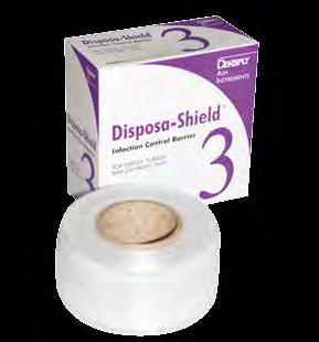Barrier Protection Disposa-Shield DENTSPLY Disposable infection shields, designed for "high touch" dental equipment where
