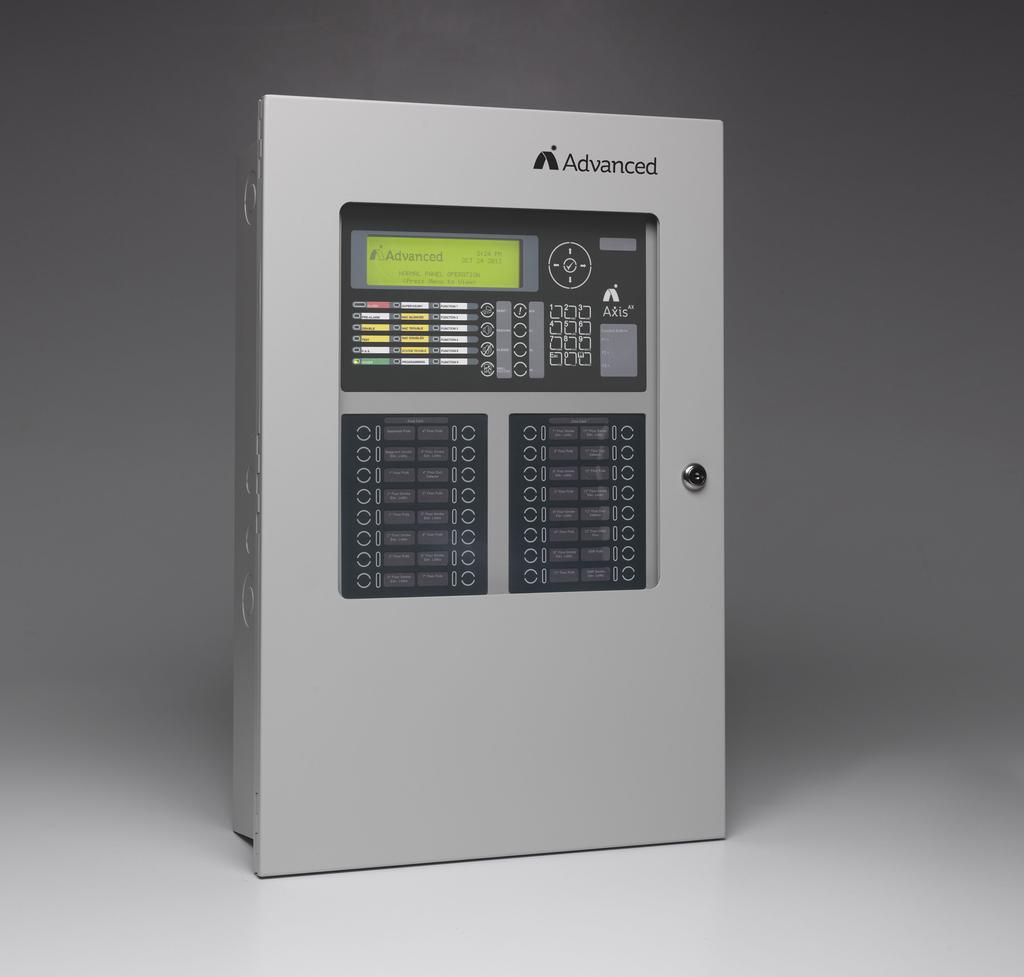 for ease of installation, troubleshooting, programming and maintenance. The CAX-CTL-2 Intelligent Fire Alarm Control Panel provides two Style 4 or Style 6/7 Signaling Line Circuits (SLCs).
