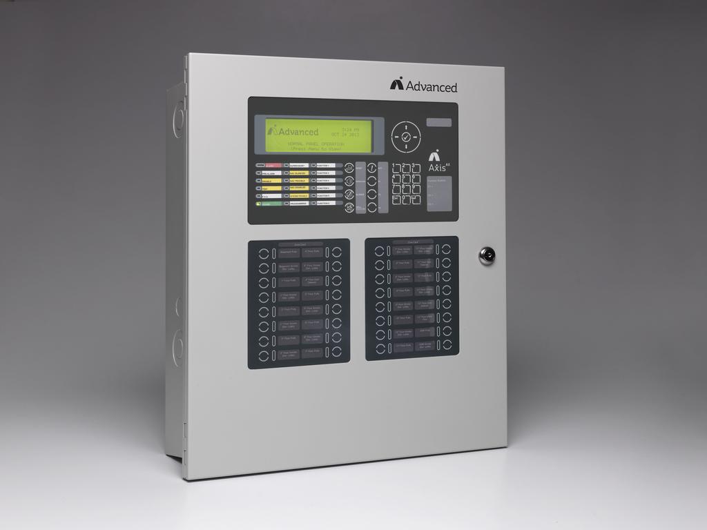 Designed with installation and service engineers in mind, the CAX-CTL-1L intelligent panel is modularly packaged, using surface mount and dual flash microprocessor technology, with onboard real time