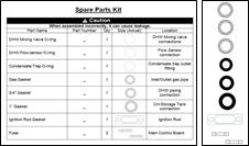 with Screws and Anchors (7855P-084) 1 Combi Venting Kit