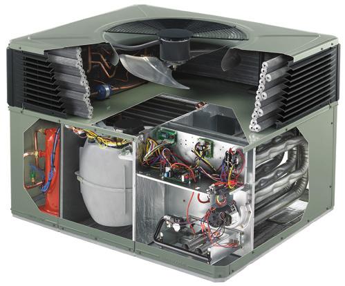 Trane packaged EarthWise hybrid systems, reliability you can appreciate. 1 Climatuff Two-Stage Compressor Legendary reliability, with two stages of cooling for efficiency and quiet operation.