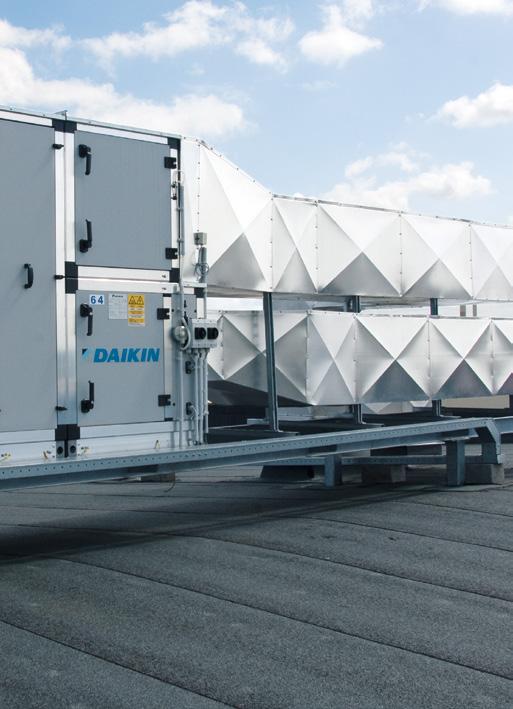 Daikin Air Handling Units APPLIED Daikin air handling units, with their plug-and-play design and inherent flexibility, can be configured and combined specifically to meet the exact requirements of