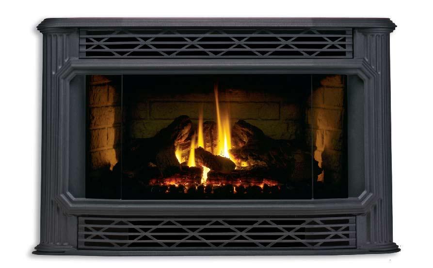Log sets Ravelle 30 log set and burn a STANDARD Features Variety of faces and finishes available to complement a broad range of architectural styles State-of-the-art burn technology and highly