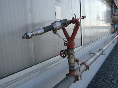 Most fire suppression and fighting systems consume large volumes of water. Sufficient water supplies must be available on-site to fight a worst-case scenario fire.