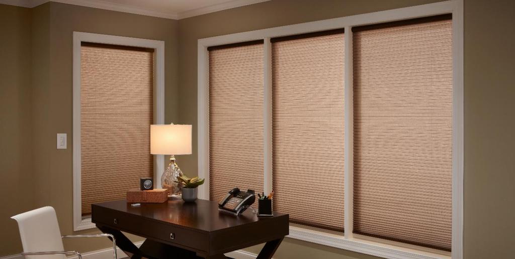 Serena Insulating Honeycomb Shades Simple. Affordable. Convenient. Key Facts Up to 5 year battery life Insulating R Value up to 3.