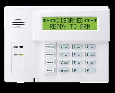 Visible alert If someone breaks into your home when your security system is activated, your lights will turn on, your outside lights will flash, your shades will raise, and your keypads will lock so