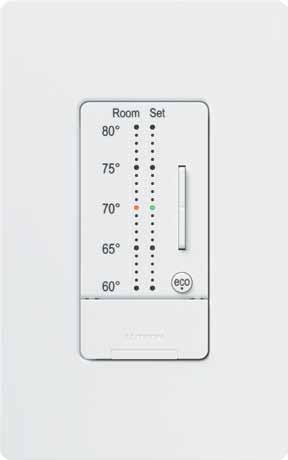 Unique design Our 3-part thermostat provides precise temperature control from room to room.