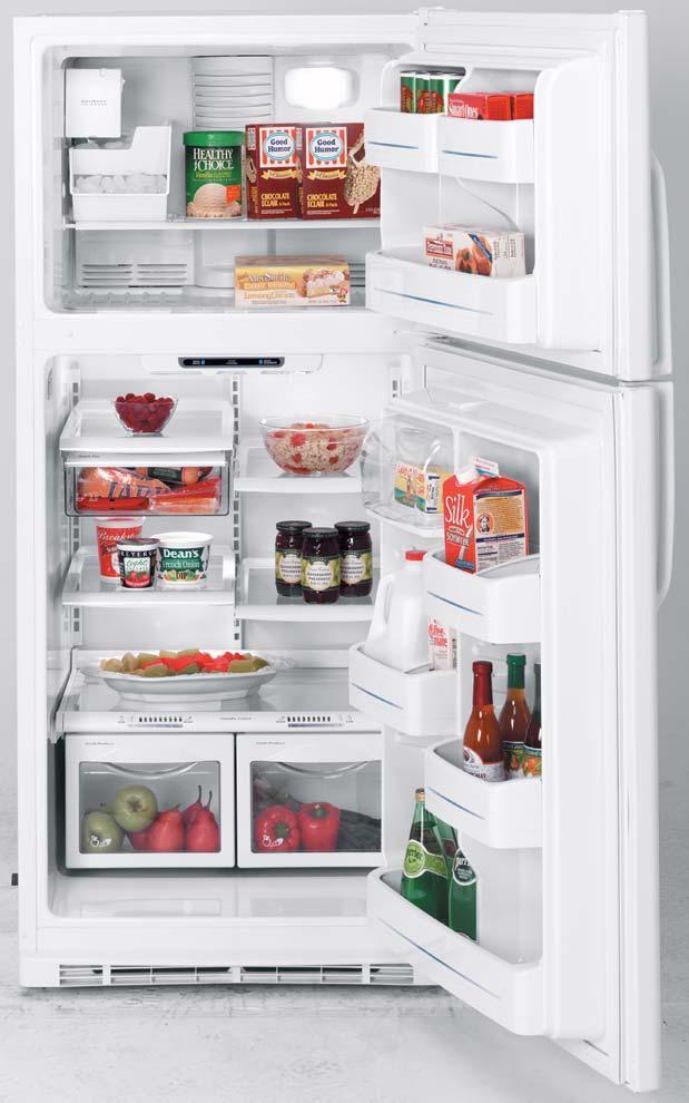 Top-freezer refrigerators. Rethought. Reinvented. Revolutionized.