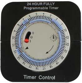 24 Hour Timer Function The 24 Hour timer function allows the heater to be set On or Off in 15 minute time segments.