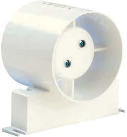 Shower/In-line Fan Range Domestic Range SF100/120/150 ID100/120/150 Designed for the safe ventilation of bathrooms, toilets and shower rooms, the SF/ID 100 (100mm 4") range of inline extractor fans