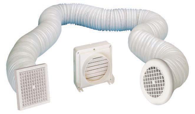150mm (6") In-line Fan Kit Range Domestic Range SF150/ID150 The SF150 series of shower fans have been designed for the safe ventilation of larger shower rooms and bathrooms, or any where there is a