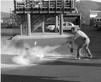 Sweeping motion Be Careful In Confined Spaces Size-Up A continuous fact gathering process that will dictate the appropriate action.