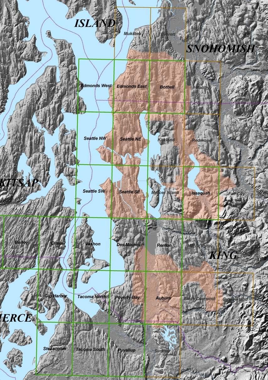 South Whidbey Island Fault Zone Active faults in the Puget Lowland?