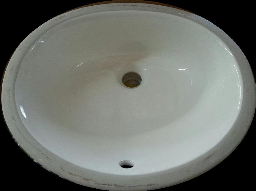 Large Oval vanity bowl This high quality vitreous china