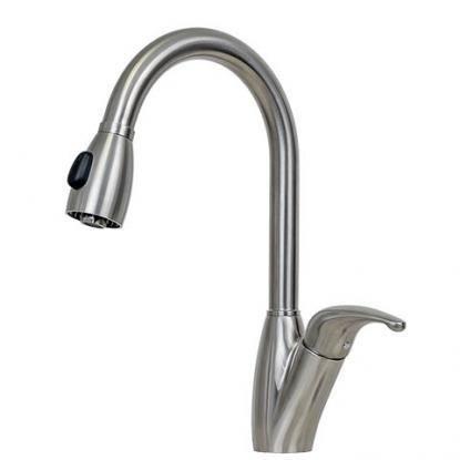KPS3030 Cascade With it s long flowing curves, this Eclipse pull out dual spray faucet is simple yet alluring.