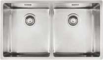 00ea 2 x TE61001246 Linea R15 2B 740 Double bowl undermount sink R4,500.