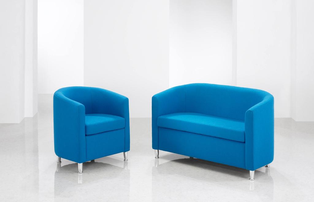 Reception and Breakout Seating Lux A clean modern