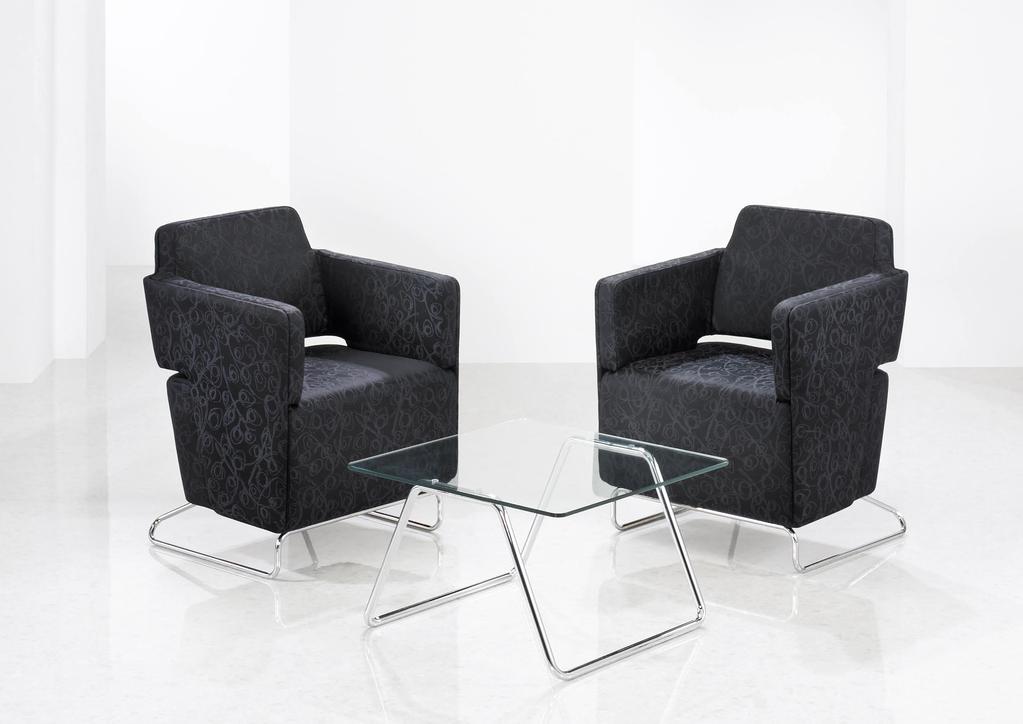 Reception and Breakout Seating Tuesday Distinctively substantial individual chairs