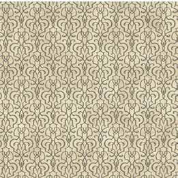 BOHEMIAN FILIGREE A unique wallcovering, this Boho filigree is a medium over-all pattern on a field that resembles an artist s canvas. The design is delicate with an exotic flair.