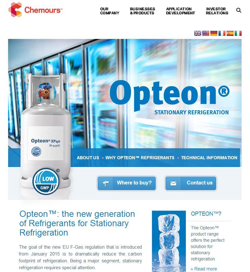 Help and Support www.opteon.