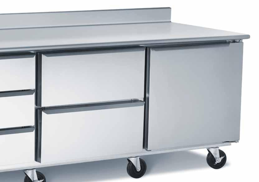 FULL SIZED AND COMPACT UNDERCOUNTERS Kairak s undercounter refrigerator models are designed for use with most applications, combining the advantages of modular flexibility with ease of maintenance.