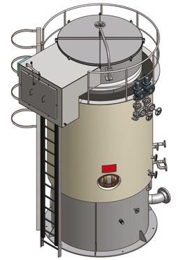 With 40 years of experience in marine boilers we have developed a rugged design that fulfills all class requirements.