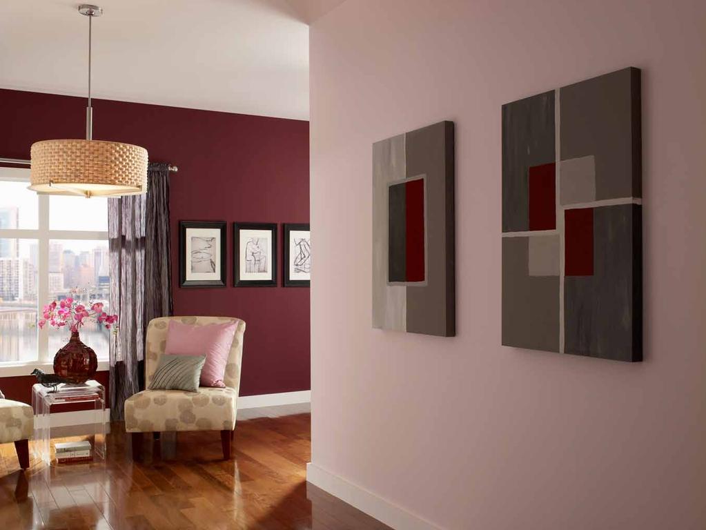 Contemporary Transitions Hallways lead you from one room to another, but they can also be a bridge, connecting styles and making the transition between color palettes.
