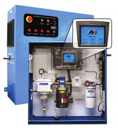 STS 7004 Programmable Automated Fuel Filtration System STS 7004 Programmable Automated Fuel Filtration Systems are self-contained, stand-alone systems that remove and prevent the buildup of water,