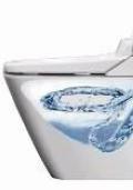sewage is wasted way by the tornado method and can rinse the toilet with only small amounts of water.