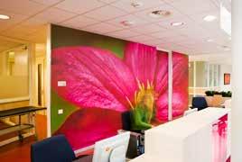 The power of color People experience a range of emotions in healthcare facilities. The right interior design and color can play an important role in soothing stressful emotions.