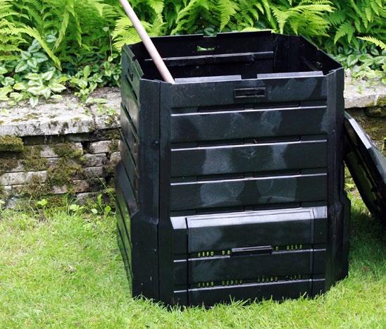 TYPES OF COMPOST ENCLOSURES Any of these enclosures will help you build and manage your compost pile. Choose the one that best fits your needs and budget.