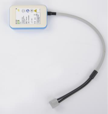 5.3.2. The SpO2 sensor The SpO 2 cable is made of optic fibers. This eliminates the risk of cable heating. How to fix the sensor to the patient will be described in the chapter SpO 2 monitoring.