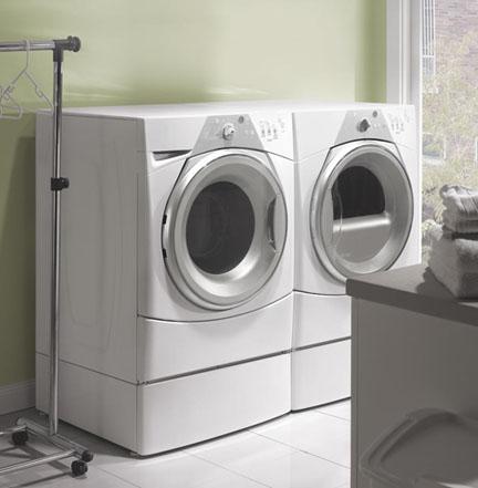 Whirlpool brand laundry launch continues and the Duet Sport HT model, a smaller version of the popular Duet front-load pair, with a six-point