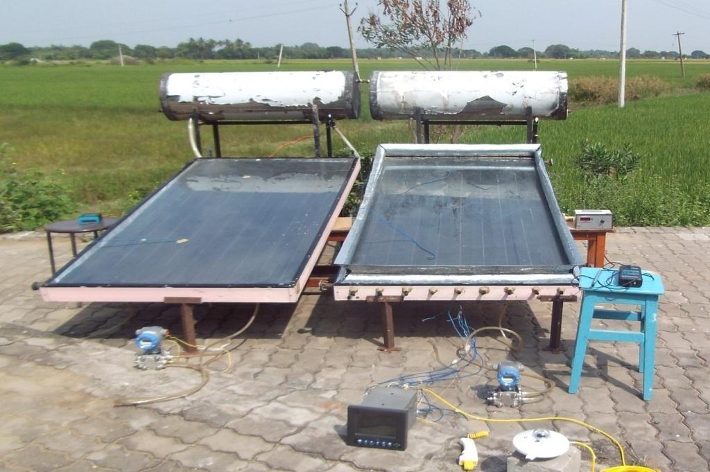 Experimental Studies on Aero Profile Thermosyphon Solar Water Heating System 91 Fig.1 Experimental setup for conventional and Aero profile water heater 3.