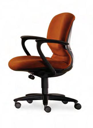 39 Backrest Height: Standard Back Lumbar Support: Fixed Fixed Arm Seat Depth: Medium Fixed Lockable in setup position Improv Simplicity The Improv desk chair completes the search for simple elegance