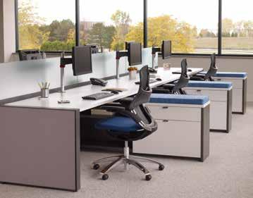 Category 1 Interconnecting Panels and Freestanding Systems Cost Efficiency and Reduced Cost of Ownership As organizations anticipate and address changes in the workplace, cost is a primary
