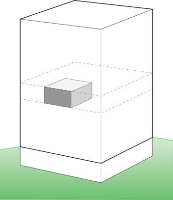 Figure 9: More Compartmentalization (above left) You have to think 3 dimensionally and treat your interior walls like exterior walls. A minimum resistance or air permeance of 2.00 L/(s.