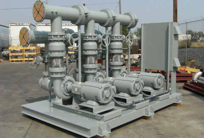 PUMPING PACKAGES FlowTherm Systems Pumping Packages are designed to make the instalation of a chilled water, hot water, or condensed water system quick and efficient.
