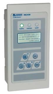 MK2430 Remote alarm indicator and test combination MK2430 The remote alarm indicator and test combination duplicates fault, alarm and operating messages of monitoring devices in accordance with IEC