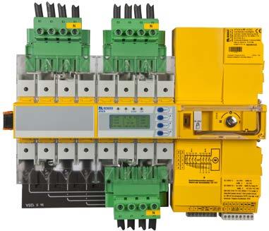 The ATICS switching devices provide all functions for changeover between two independent power supplies.
