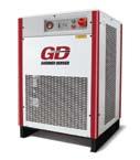 The OIL FREE GD EnviroAire range from 15 110 kw provides high quality and energy efficient compressed air for use in a wide range of applications.