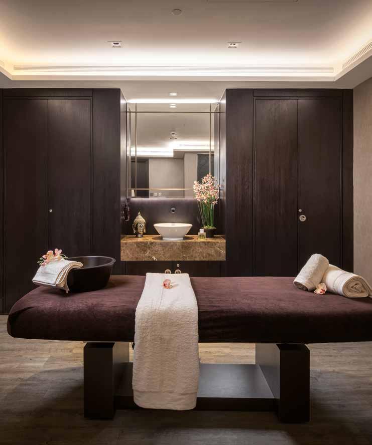 Spa Inside the elegant and restful wellness centre, you ll