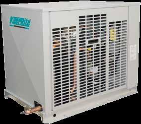 Available on Hermetic, Scroll or Semi Hermetic condensing units Condensing unit with SmartSpeed power