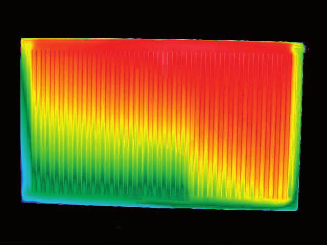 Up to 50% more radiant heat means more comfort - at a lower cost These thermal images demonstrate the