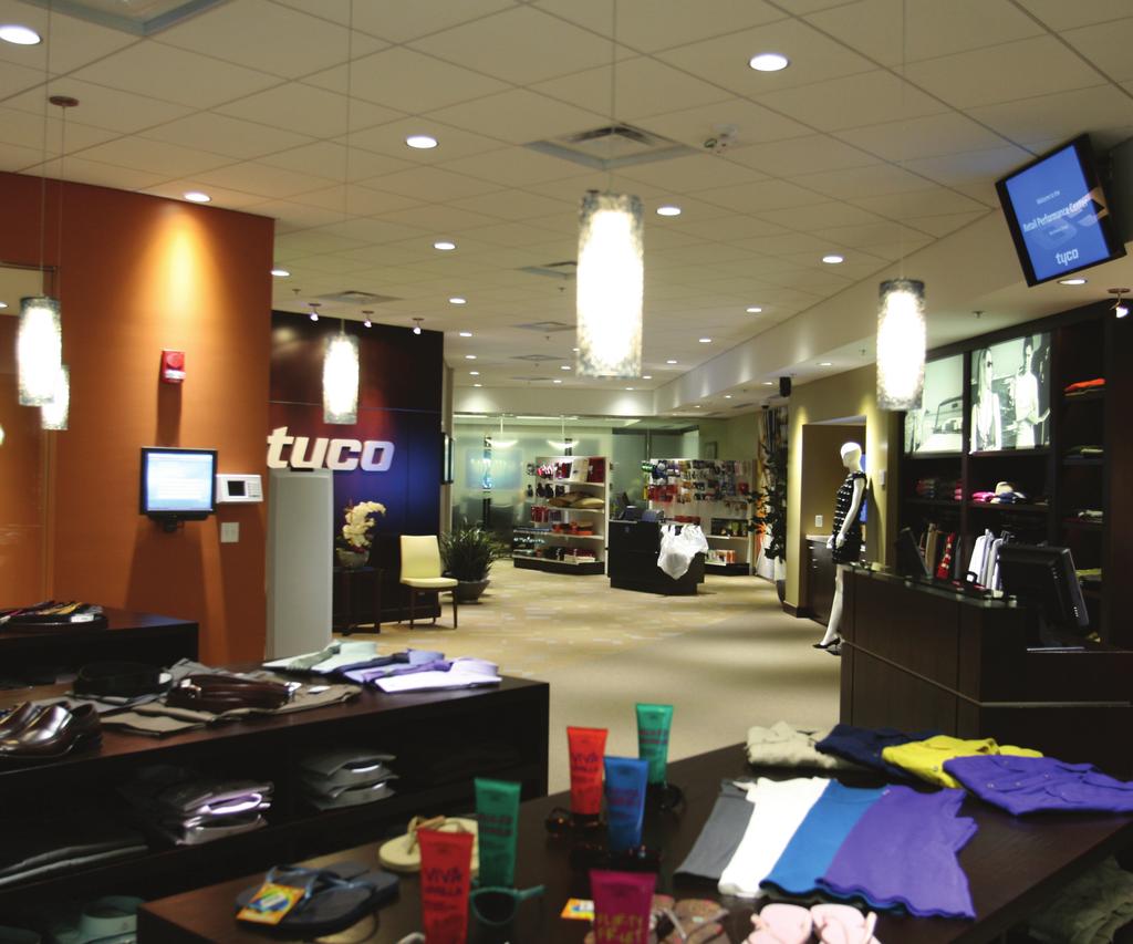 Tyco s immersive 2,300 square foot Retail Experience