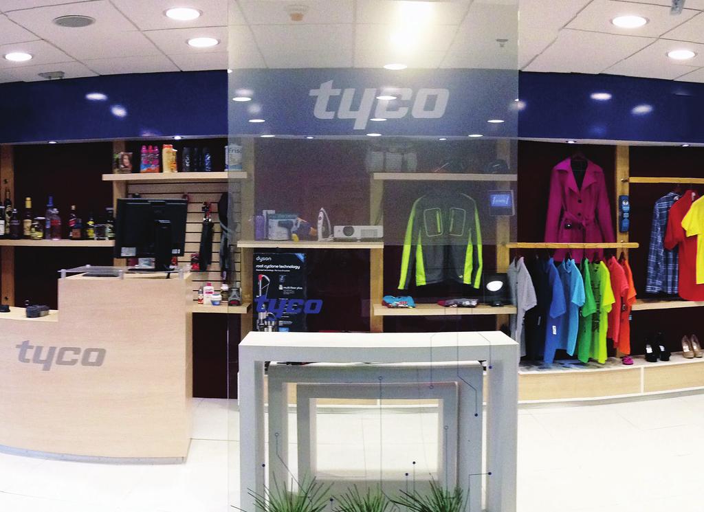 Tyco's Retail Center in Mexico City, Mexico features