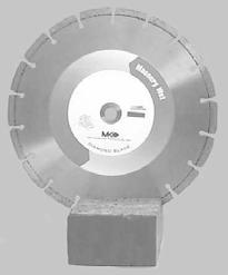 MK-100 TILE SAW THEORY THEORY OF DIAMOND BLADES Diamond blades do not really cut; they grind the material through friction.